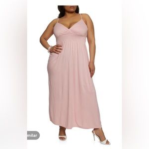 Rose Colored Maxi Dress
